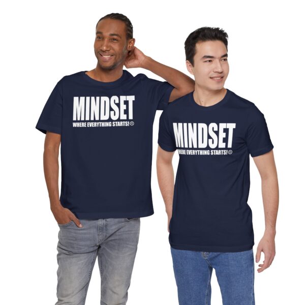 Mindset Trademarked T-Shirt (White Logo) - Image 318