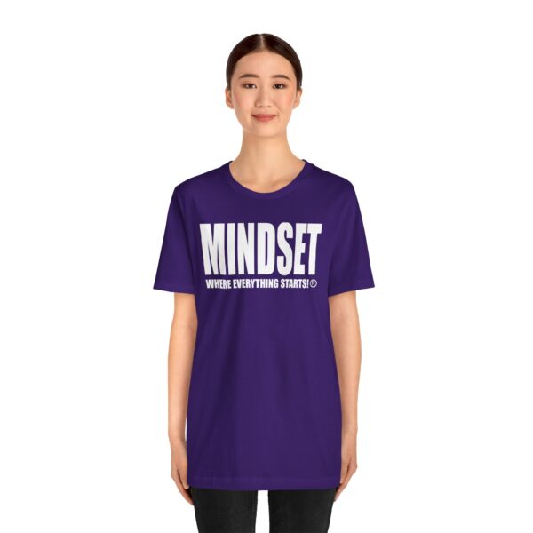 Mindset Trademarked T-Shirt (White Logo) - Image 330