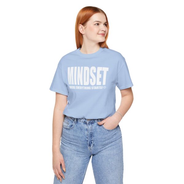 Mindset Trademarked T-Shirt (White Logo) - Image 221