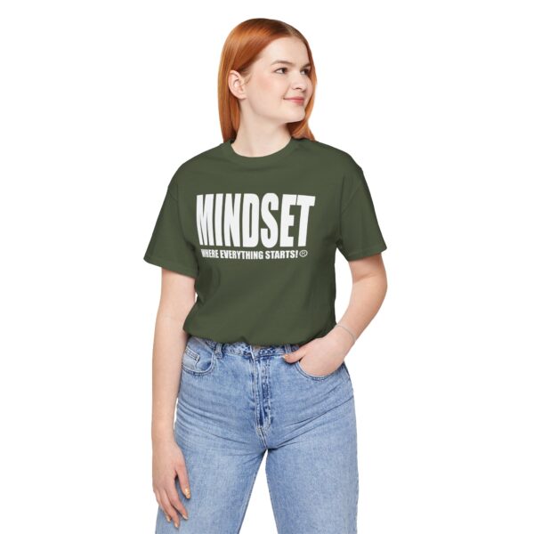 Mindset Trademarked T-Shirt (White Logo) - Image 134