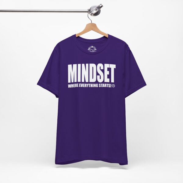 Mindset Trademarked T-Shirt (White Logo) - Image 326