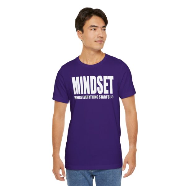 Mindset Trademarked T-Shirt (White Logo) - Image 339