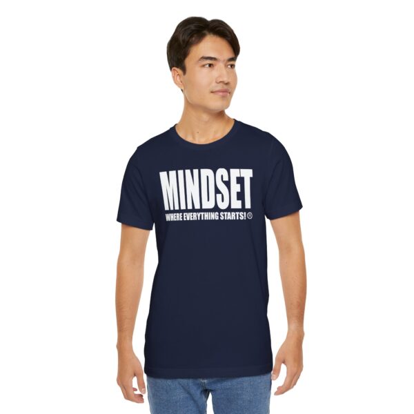 Mindset Trademarked T-Shirt (White Logo) - Image 310