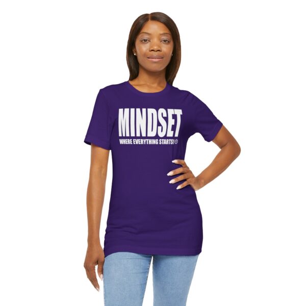 Mindset Trademarked T-Shirt (White Logo) - Image 341