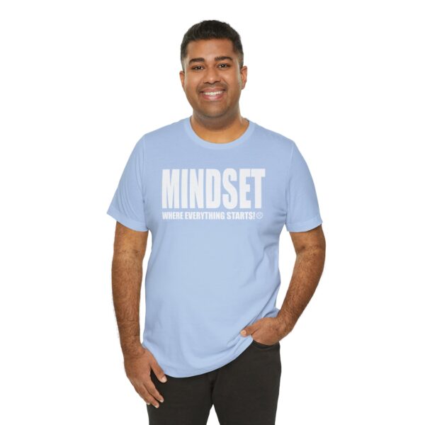 Mindset Trademarked T-Shirt (White Logo) - Image 219