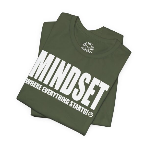 Mindset Trademarked T-Shirt (White Logo) - Image 122