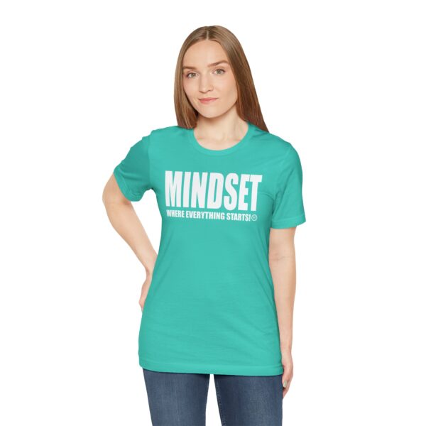 Mindset Trademarked T-Shirt (White Logo) - Image 158