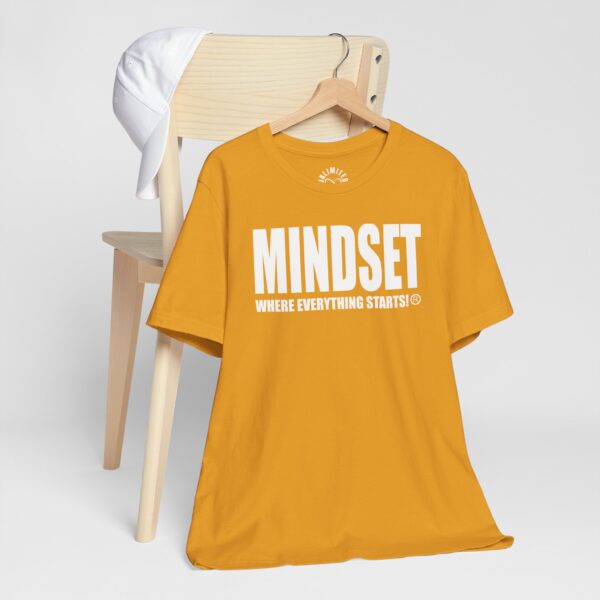 Mindset Trademarked T-Shirt (White Logo) - Image 95