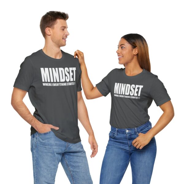 Mindset Trademarked T-Shirt (White Logo) - Image 286