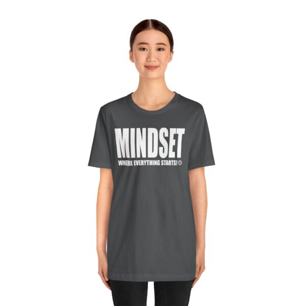 Mindset Trademarked T-Shirt (White Logo) - Image 272