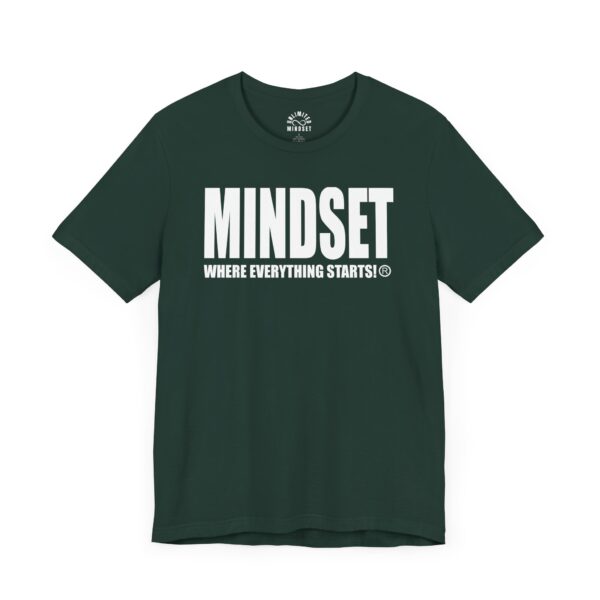 Mindset Trademarked T-Shirt (White Logo) - Image 178