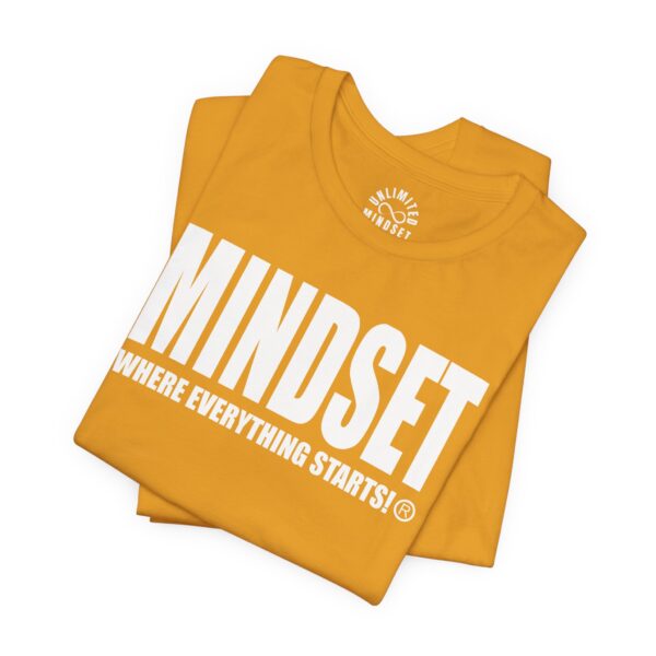 Mindset Trademarked T-Shirt (White Logo) - Image 93