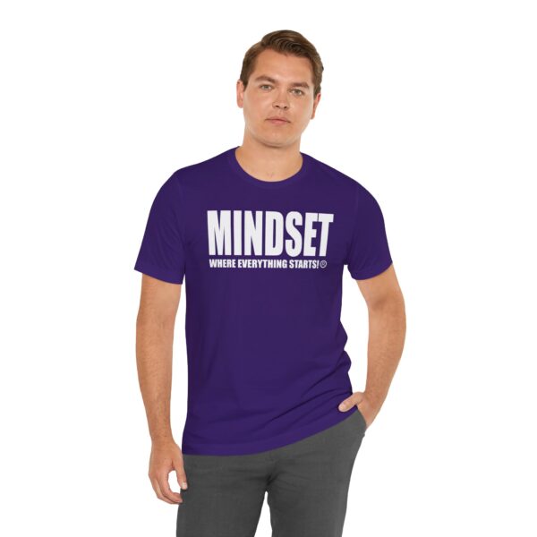 Mindset Trademarked T-Shirt (White Logo) - Image 333