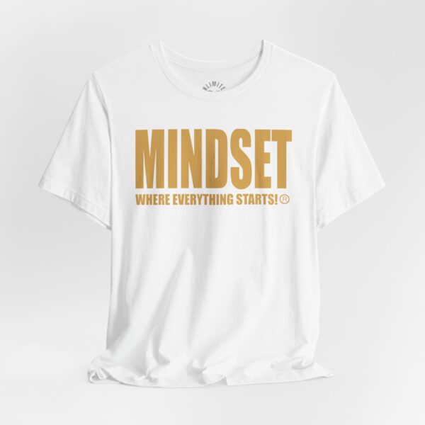 Mindset Trademarked T-Shirt (Old Gold Logo) - Image 30