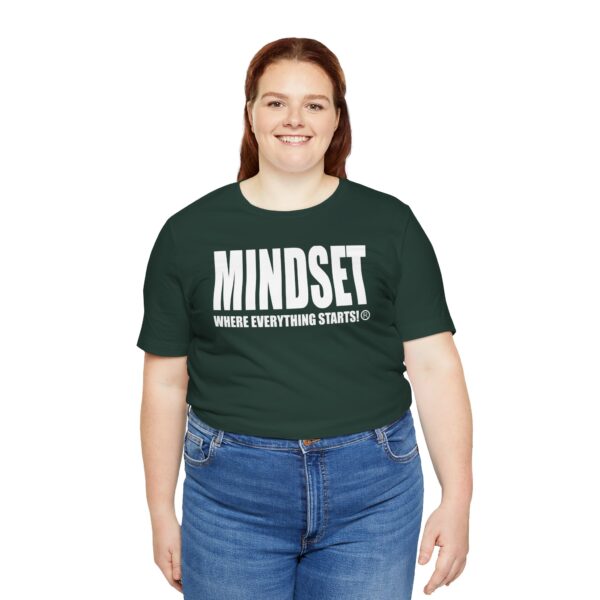 Mindset Trademarked T-Shirt (White Logo) - Image 189