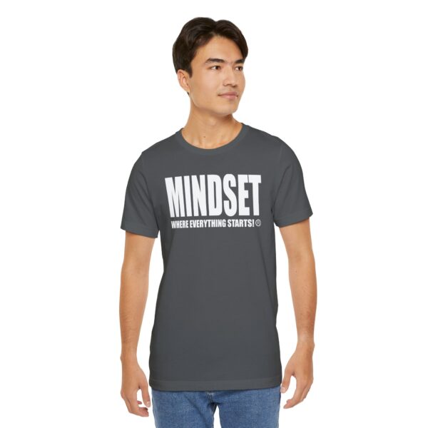 Mindset Trademarked T-Shirt (White Logo) - Image 281