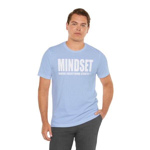 Mindset Trademarked T-Shirt (White Logo) - Image 217