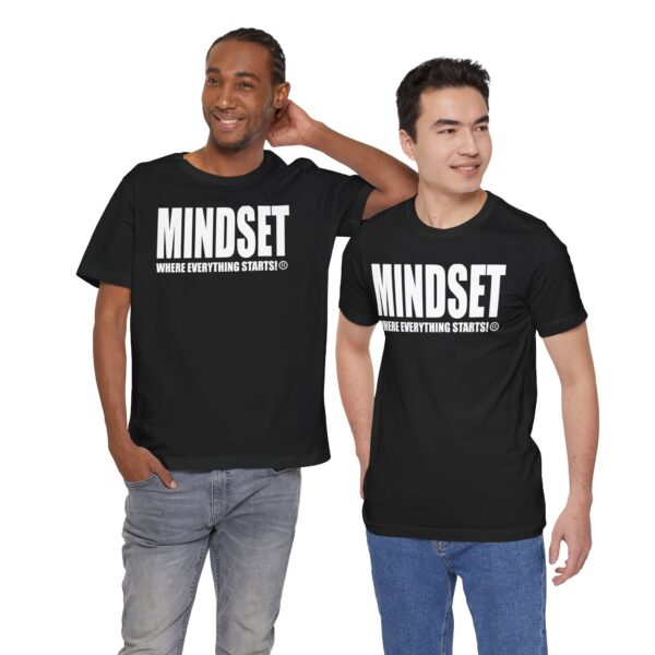 Mindset Trademarked T-Shirt (White Logo) - Image 28