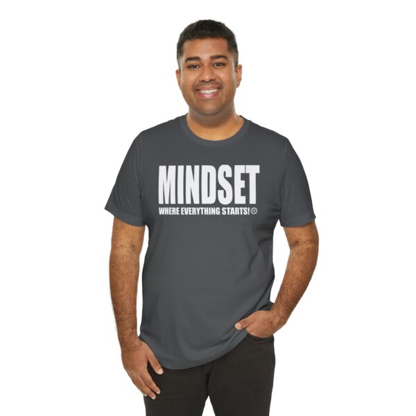 Mindset Trademarked T-Shirt (White Logo) - Image 277