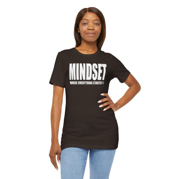 Mindset Trademarked T-Shirt (White Logo) - Image 80