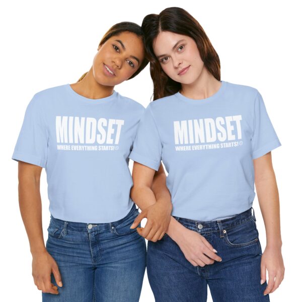 Mindset Trademarked T-Shirt (White Logo) - Image 229