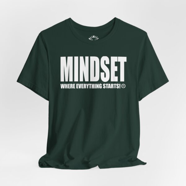 Mindset Trademarked T-Shirt (White Logo) - Image 175