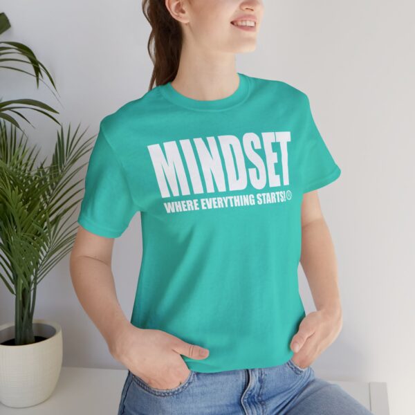 Mindset Trademarked T-Shirt (White Logo) - Image 169