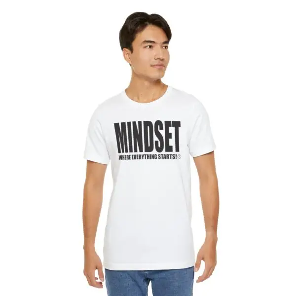 Mindset Trademarked T-Shirt (Black Logo) - Image 20