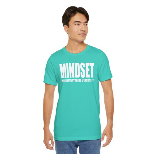 Mindset Trademarked T-Shirt (White Logo) - Image 165