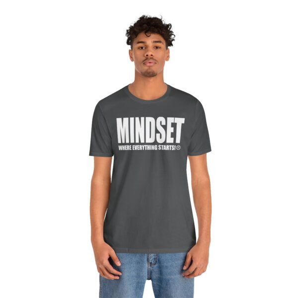 Mindset Trademarked T-Shirt (White Logo) - Image 273