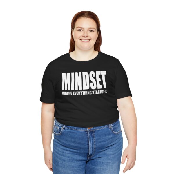 Mindset Trademarked T-Shirt (White Logo) - Image 15