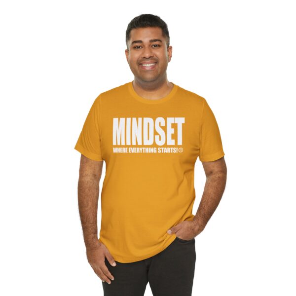 Mindset Trademarked T-Shirt (White Logo) - Image 352