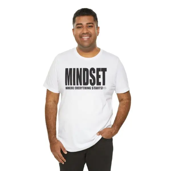 Mindset Trademarked T-Shirt (Black Logo) - Image 16