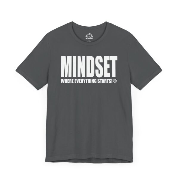 Mindset Trademarked T-Shirt (White Logo) - Image 265