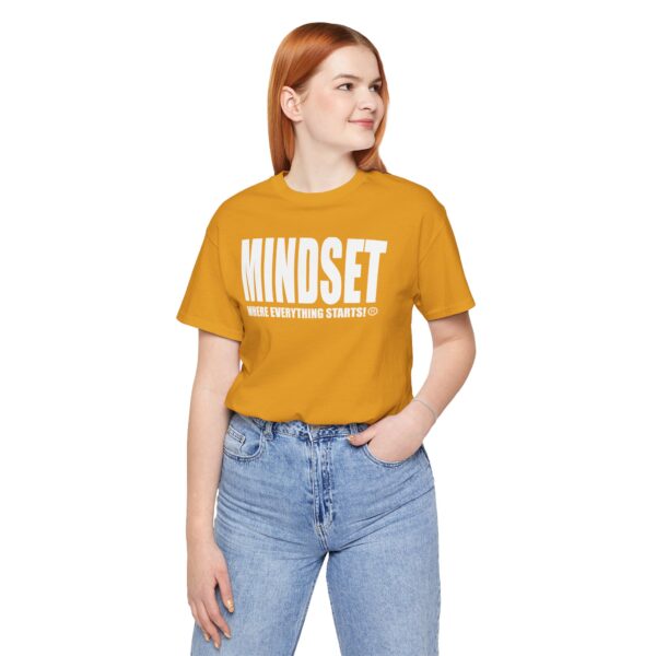 Mindset Trademarked T-Shirt (White Logo) - Image 105