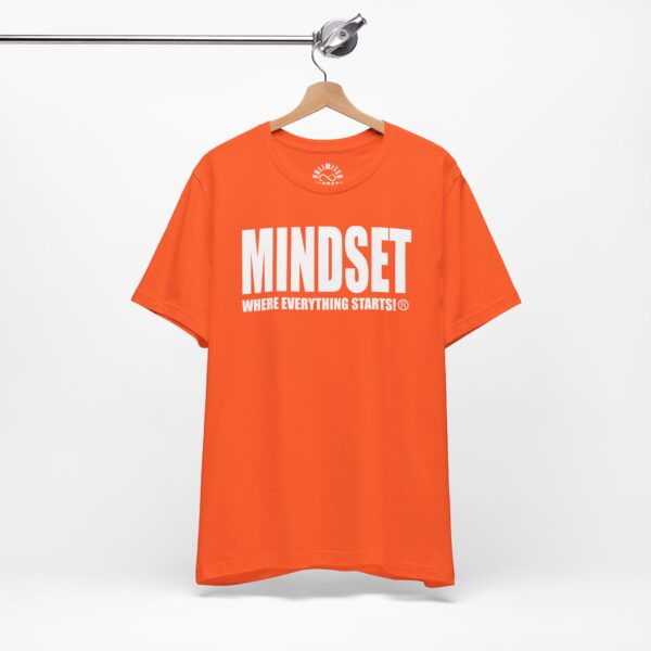 Mindset Trademarked T-Shirt (White Logo) - Image 36