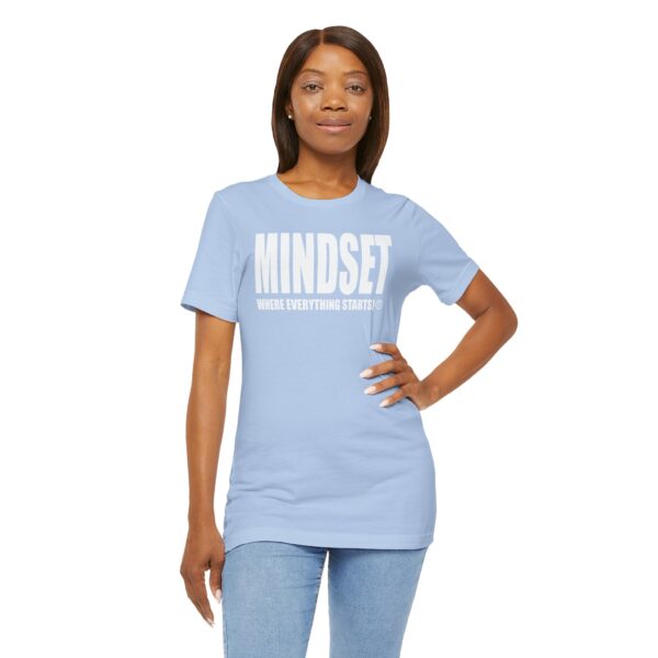 Mindset Trademarked T-Shirt (White Logo) - Image 225