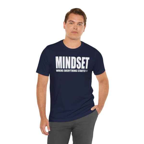 Mindset Trademarked T-Shirt (White Logo) - Image 304