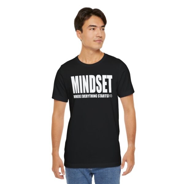 Mindset Trademarked T-Shirt (White Logo) - Image 20