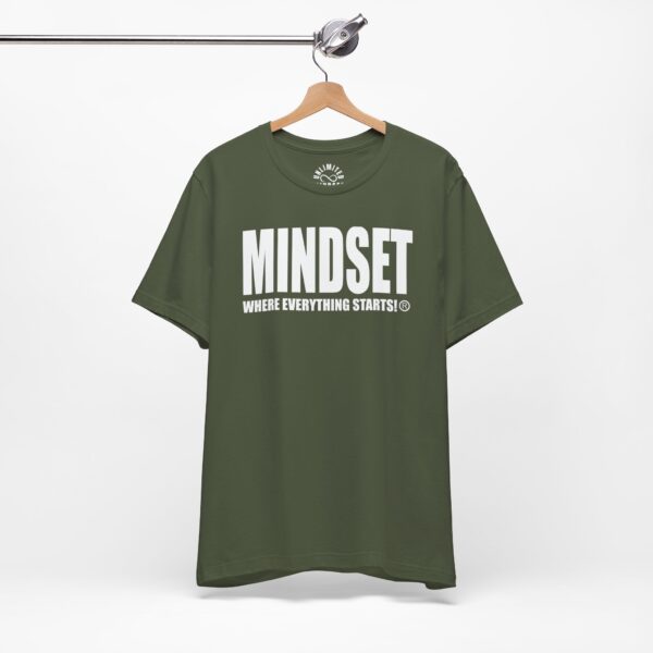 Mindset Trademarked T-Shirt (White Logo) - Image 123