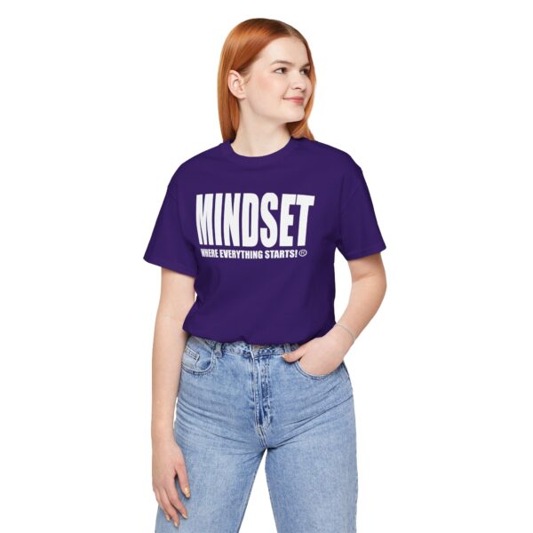 Mindset Trademarked T-Shirt (White Logo) - Image 337