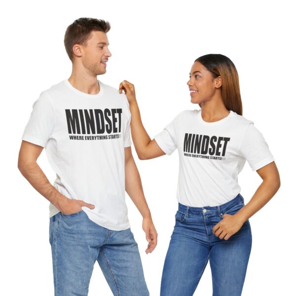 Mindset Trademarked T-Shirt (Black Logo) - Image 25