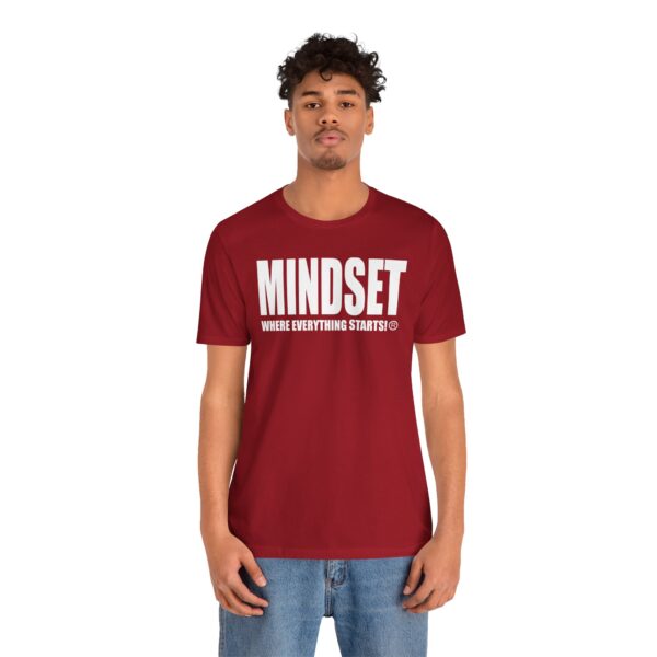 Mindset Trademarked T-Shirt (White Logo) - Image 609