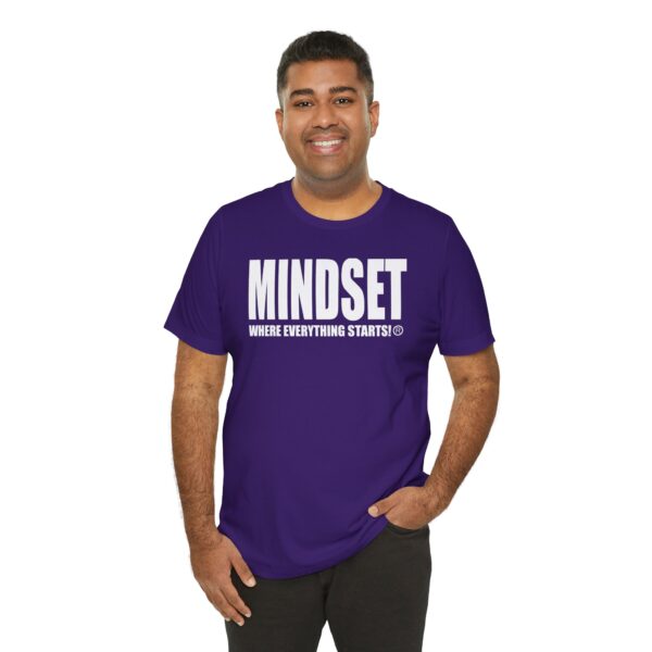 Mindset Trademarked T-Shirt (White Logo) - Image 335