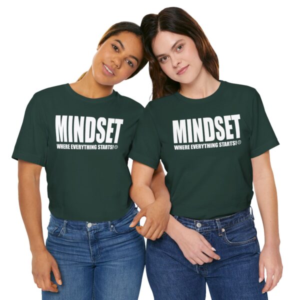 Mindset Trademarked T-Shirt (White Logo) - Image 200