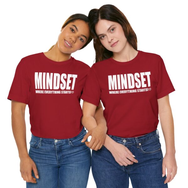 Mindset Trademarked T-Shirt (White Logo) - Image 623