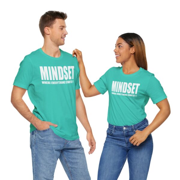 Mindset Trademarked T-Shirt (White Logo) - Image 170