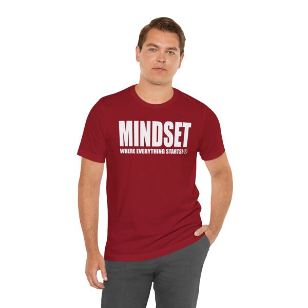 Mindset Trademarked T-Shirt (White Logo) - Image 611