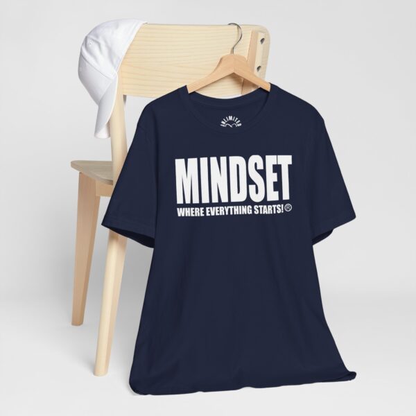 Mindset Trademarked T-Shirt (White Logo) - Image 298