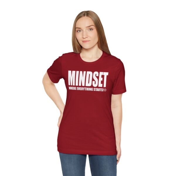 Mindset Trademarked T-Shirt (White Logo) - Image 610